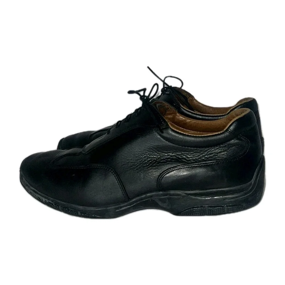 Allen Edmonds Day Tripper Black Leather Oxfords Mens 9.5 D 3697 74007